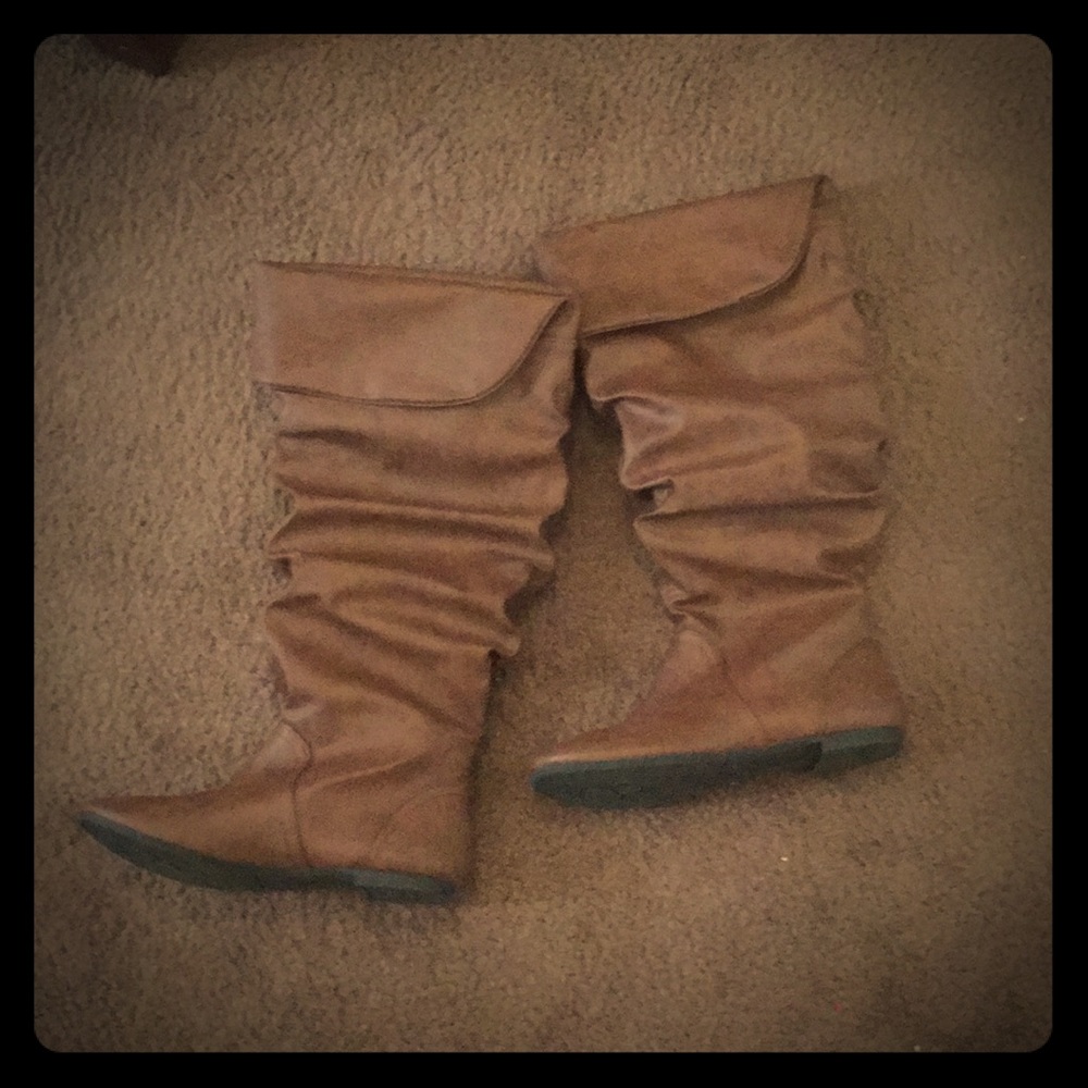Brown boots